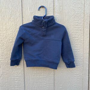 Little bipsy boys size 3-6 months Mock Neck Pullover - Navy